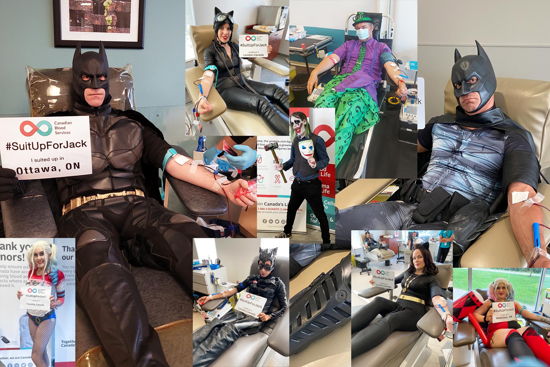 batman cosplayers