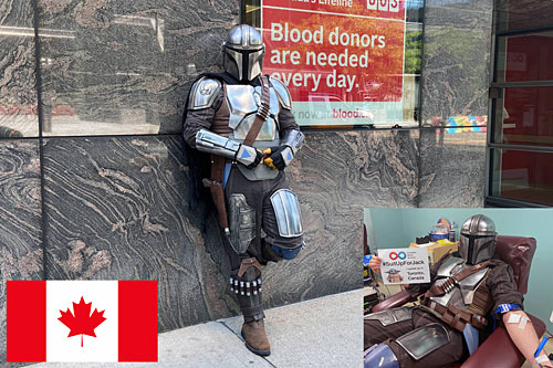 Mandalorian Cosplayer