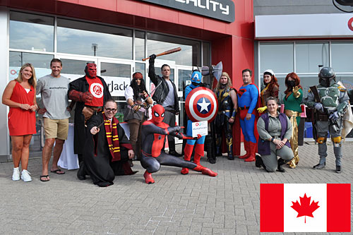 London Ontario Cosplayers donate blood
